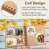 Kleines Fotoalbum zum Selbstgestalten,17x17cm Scrapbook 20 Produktbild-Vorschau 3