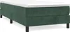 Struttura letto in velluto verde scuro 90x190 cm Anteprima dell’immagine prodotto 1
