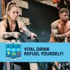 BODYLAB Vital Zero Drink - 1000ml - Orange Sportgetränk Produktbild-Vorschau 2