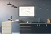 MuchoWow® Gerahmtes Poster Marmor - Limette - Gold - Luxus Produktbild-Vorschau 5