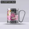 Trendation - Friseurin Edelstahl Tasse Karabinern Geschenk Produktbild-Vorschau 2