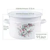 Emaille Topf 9L Kochtopf Universaltopf Suppentopf Induktion Produktbild-Vorschau 3