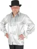 Rüschenhemd für Herren, silber Gr. S - XXL, Größe:S Produktbild-Vorschau 2