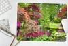 MuchoWow® Mauspad Mousepad Bäume - Blumen - Japanisch - Produktbild-Vorschau 5