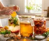 4 x 4L Kimchi Behälter Fermentierglas Einmachglas Produktbild-Vorschau 2