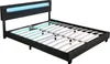 Juskys Polsterbett Paris 180 x 200 cm Kunstleder mit LED, Produktbild-Vorschau 5