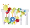 Infant Baby Wurm Krippe Bett Um Rassel Glocke Cartoon Produktbild-Vorschau 2
