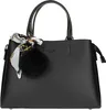 Gallantry, Handtasche mit Pompon und Schal, Schwarz Produktbild-Vorschau 1