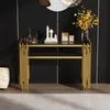 Konsolentisch 128x44x80cm Esstisch Schreibtisch Produktbild-Vorschau 5