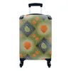 MuchoWow® Koffer Handgepäck Trolley Rollkoffer Kleine Produktbild-Vorschau 1