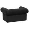 vidaXL Hundesofa mit Schublade Schwarz 75x50x38 cm Plüsch Produktbild-Vorschau 6
