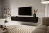 A modern living room with a TV stand and a sofa. Produktbild-Vorschau