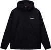 A black Napapijri jacket is shown front-on against a white background. Produktbild-Vorschau