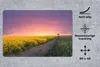 MuchoWow® Schreibtischunterlage Blumen - Straße - Himmel - Produktbild-Vorschau 2