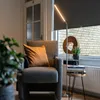 Nowoczesna lampa stojąca ze stali z wbudowanym LED - Podgląd zdjęcia produktu 9