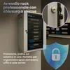 Extralink Armadio Rack 19" 15U 600 × 450 mm Grigio Armadio Anteprima dell’immagine prodotto 4