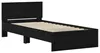 Rama łóżka z wezgłowiem Czarny dąb 80 x 200 cm Podgląd zdjęcia produktu 3