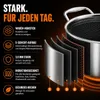 Garnek 28 cm ze stali nierdzewnej z wzorem plastra miodu, Podgląd zdjęcia produktu 17