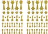 Oblique Unique 74 Sternschnuppen Sticker Glitzer Schnuppen Produktbild-Vorschau 1