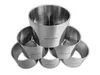 WEBBOMB 8tlg Set Edelstahl Dessertringe Kuchenform Produktbild-Vorschau 8
