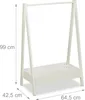 Relaxdays Appendiabiti per bambini, A x L x P 99 x 64,5 x Anteprima dell’immagine prodotto 4