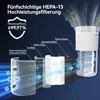 Luftreiniger HEPA H13 für Haustiere & Allergiker | Bis 78m² Produktbild-Vorschau 2
