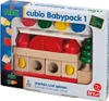 nic Holz Bausteinset Babypack 1 bunt 20-teilig Produktbild-Vorschau 1
