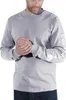 Carhartt Logo Langarmshirt (Light Grey,M) Produktbild-Vorschau 3