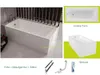 ECOLAM große Badewanne 190x90 cm TAMI + Schürze Verkleidung Produktbild-Vorschau 3