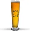 Mr. & Mrs. Panda Bierglas Hund Blumen - Transparent - Produktbild-Vorschau 2
