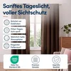 Kräuselband-Vorhang 300x245cm #9009 dunkelbraun Produktbild-Vorschau 2