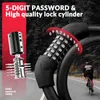 ROCKBROS Fahrradschloss Kabelkombination Zahlenschloss Produktbild-Vorschau 4