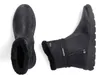 Two black winter boots are shown from different angles against a white background. Anteprima dell’immagine prodotto