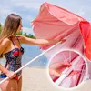 Parasol de plage pliable pour jardin, double, résistant aux Voir les images du produit 2