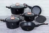 BERLINGER HAUS Set de Casseroles en Granit 10 Pièces BLACK Voir les images du produit 2