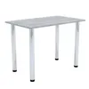AKKE Beton Küchentisch mit chrom beine LxBxH: 100x50x74 cm Produktbild-Vorschau 2