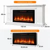 HOMAVO cheminée électrique 36 pouces avec meuble 1000/2000 Voir les images du produit 9
