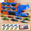 OKWISH Spielfahrzeuge, Kinder Dinosaurier Rennbahn Set mit Produktbild-Vorschau 10