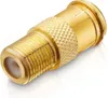 adaptare 60524 Adapter mit F-Quick-Stecker auf F-Buchse Produktbild-Vorschau 2