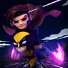Iron Studios X-Men 97 – minifigurki Gambita i Wolverine'a Podgląd zdjęcia produktu 5