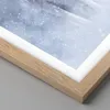 Gerahmtes Poster - Rahmen in heller Eiche - Weiß Wolf Produktbild-Vorschau 2