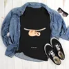 Mr. & Mrs. Panda Größe M T-Shirt Faultier Kind - Schwarz - Produktbild-Vorschau 2