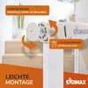 Kidimax® predĺženie (predĺženie) schodiskovej brány 12 cm, Náhľad obrázku produktu 6