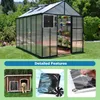 Sada venkovního ventilátoru na solární pohon s dvojitým Náhled obrázku produktu 7