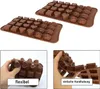 GKA 2 Stück Silikon Pralinenform Geschenke Herzen Rosen Produktbild-Vorschau 5