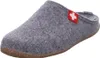 Living Kitzbühel Pantoffel Filz Schweizer Kreuz Grau Größe Produktbild-Vorschau 9