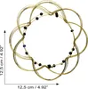 4D Mandala dekoratives Drahtgeflecht gold schwarz Produktbild-Vorschau 5