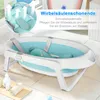 Babybadewanne mit Ständer 80cm Faltbar Baby Badewanne mit Produktbild-Vorschau 4
