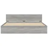 Giroletto con testiera grigio Sonoma 180x200 cm Anteprima dell’immagine prodotto 5