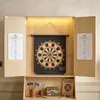 Dartschrank 190 cm hoch inkl. Dartboard & LED-Beleuchtung, Produktbild-Vorschau 4